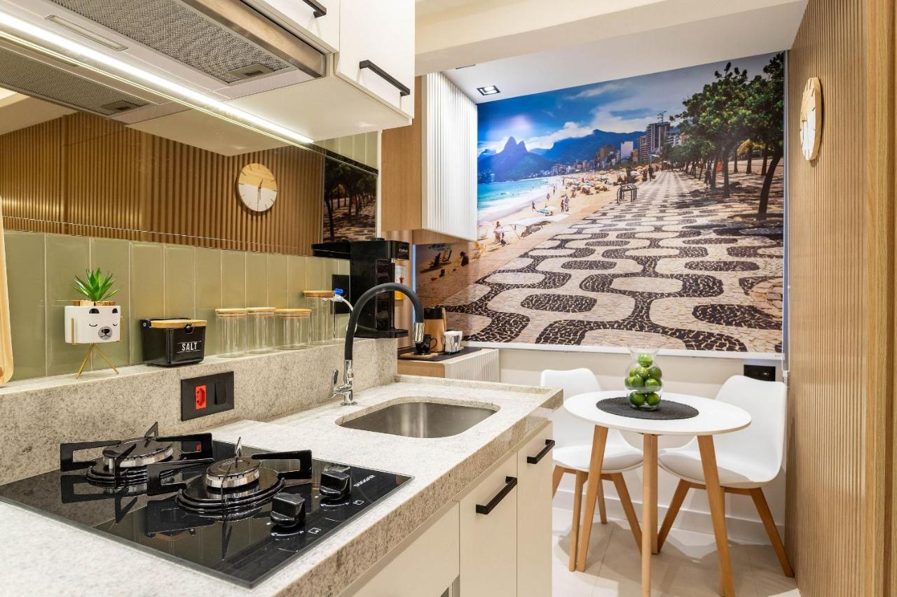 Premium Maravilhoso Estudio Sofisticado E Completo Em Ipanema 里约热内卢 外观 照片